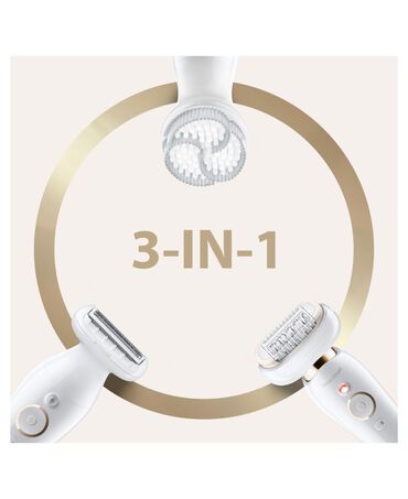 Silk-épil 9 Flex Epilator with Exfoliation Brush